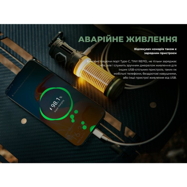Фото - Фумігатор портативний Flextail Tiny Repel S, зелений (TRS4800-GN-i)